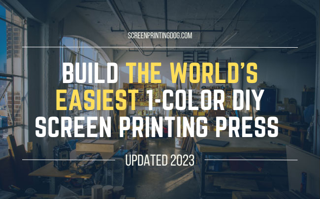 Screenprinting at home: a beginner's guide to buying a screen﻿