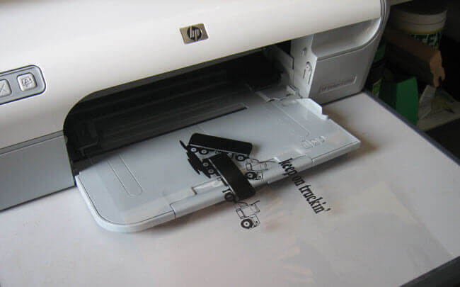 t-shirt screen printing tutorial - vellum