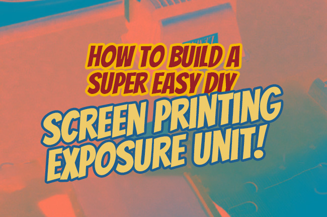 screen printing exposure unit