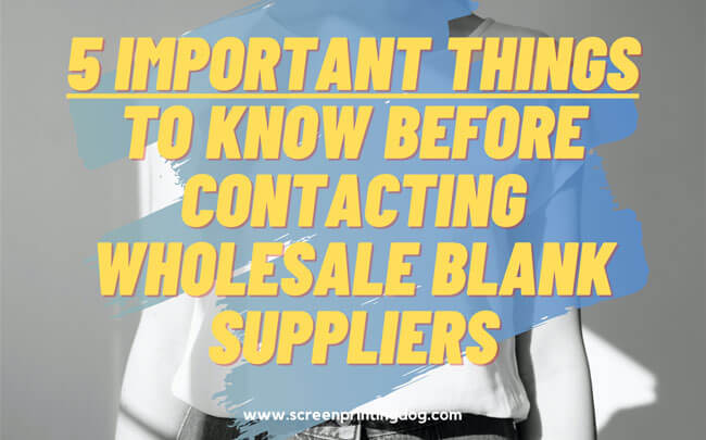 Wholesale Blank Suppliers - mission and vision