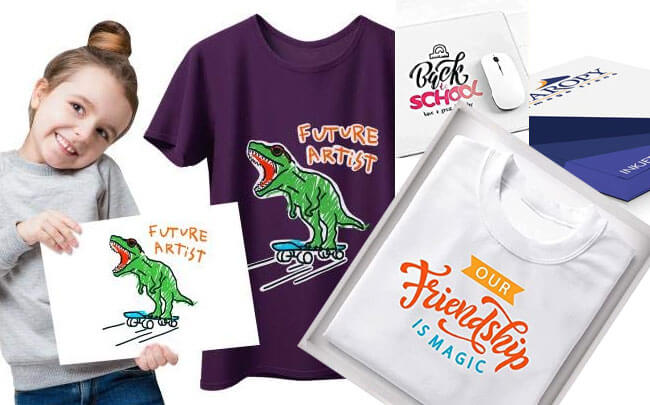 6 Heat Transfer Paper Types & How To Find The Best One - heat transfers