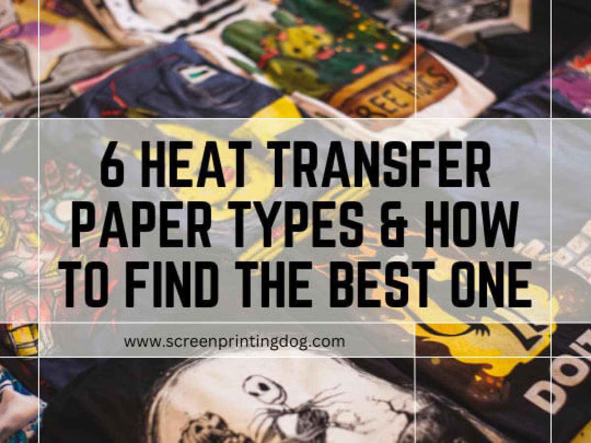 The Best Heat Transfer Paper To Print Shirts At Home With A Inkjet